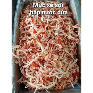 Mực xé sợi hấp dừa 250g