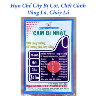 CamBi Nhật Phân bón trung vi lượng Siêu Tăng Trưởng (gói 40gr)