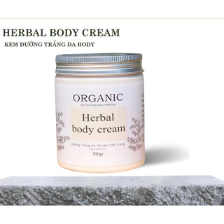 Kem body trắng da Herbal Natural 300GR [ TRẮNG BẬT TÔNG ]