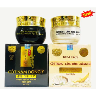 Kem face cốt đông y NiKos mẫu mới Thanh Nhi 15gr chính hãng