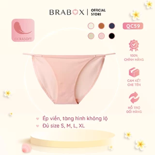 Quần lót nữ không viền dây hông sexy [CÓ SIZE], QC59 BRABOX