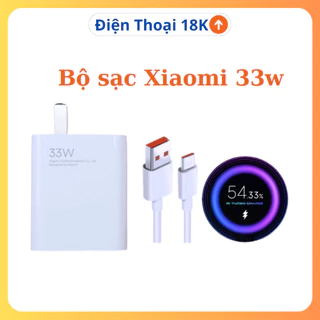 Sạc nhanh Xiaomi 33W 67W 120W 22,5W  18W Dây USB Type C phù hợp điện thoại xiaomi