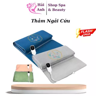 Thảm Ngải Cứu Đông Y, Đệm Sưởi Ấm Thảo Dược Hỗ Trợ Giảm Đau Mỏi Vai Gáy, Đau Nhức Xương Khớp