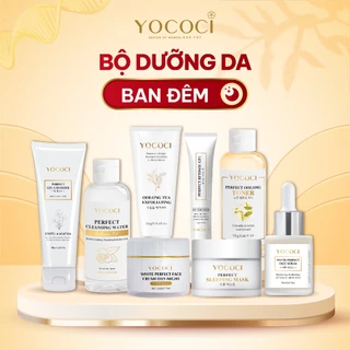 BỘ DƯỠNG DA BAN ĐÊM CAO CẤP YOCOCI 8 MÓN