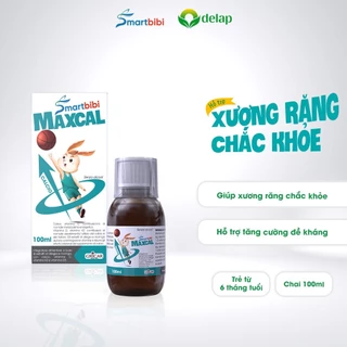 Maxcal Smartbibi - Bổ sung canxi hữu cơ, Vitamin D3 và K2 giúp bé phát triển chiều cao tối ưu. [NHẬP KHẨU ITALYA]