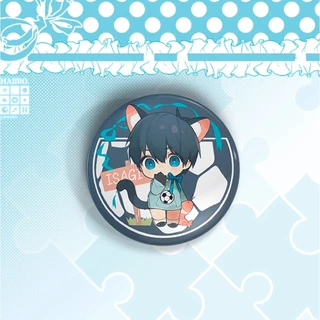 Huy hiệu ISAGI BLUE LOCK ver NGÂY THƠ manga anime chibi quà tặng xinh xắn độc đáo cài áo cặp sách