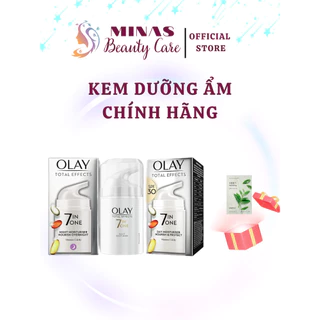 Kem Dưỡng Olay 7 In 1 Bản UK Ban Ngày Và Ban Đêm -  Hỗ trợ tái tạo da hiệu quả 50ml