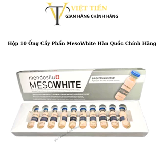 Serum Tinh Chất Cấy Phấn Mesowite I Hộp 10 Ống  Giúp Da Trắng Đẹp Mịn Và Đều Màu.