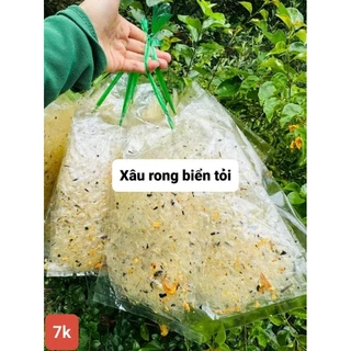 Báng tráng xâu lá rong biển tỏi