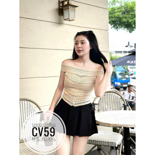 BIGSIZE Chân váy xếp ly CV59