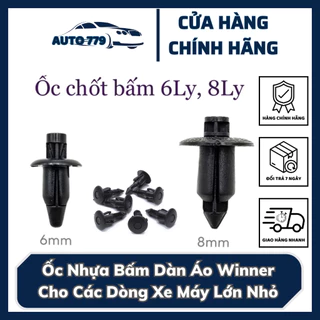 Ốc Nhựa Bấm Dàn Áo Winner  Cho Các Dòng Xe Máy Lớn Nhỏ