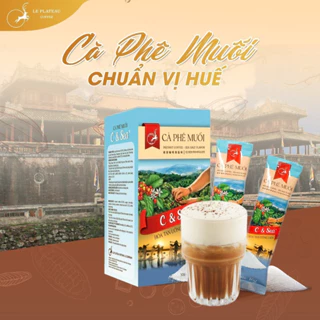 Cà Phê Muối & Sầu Riêng ,Cà Phê Hòa Tan Loại Đặc Biệt Thơm Ngon Tiện Lợi - C& Sea, Le Plateau Coffee