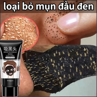 Mặt nạ lột mụn Mặt nạ loại bỏ mụn đầu đen 60ml Lột mụn đầu đen  tự nhiên than hoạt tính làm sạch lỗ chân lông