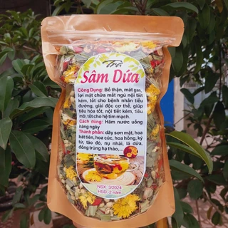 Trà Sâm Dứa thanh nhiệt, mát gan, tốt cho sức khỏe, túi 500g