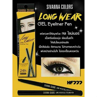 KẺ MẮT SIVANNA COLORS LONG WEAR GEL EYELINER PEN-BLACK 8G DẠNG GEL