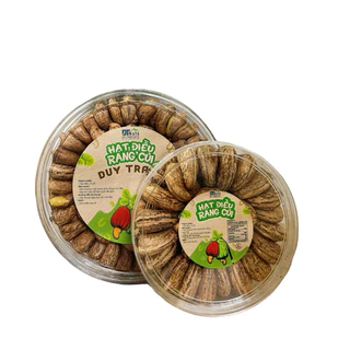 500g Hạt Điều Bình Phước rang muối xếp hoa