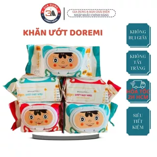 (HỎA TỐC 2H) Combo 5 gói khăn ướt Baby Wipes chính hãng, mềm mại, an toàn cho gia đình