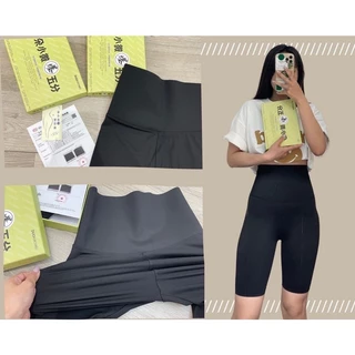 Quần Legging Ngố Đúc Su full box, quần cạp siêu cao gen bụng nâng đẩy v3, quần legging tập gym cho nũ