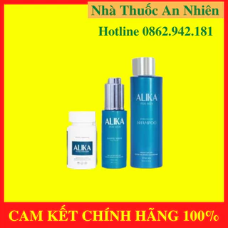 Alika For Men Chăm Sóc Tóc Chuyên Sâu Cho Nam, Ngăn Rụng Tóc,Kích Thích Mọc Tóc, Cho Tóc Chắc Khoẻ TẶNG BÌNH NƯỚC