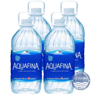 CAN nước lọc aquafina 5L