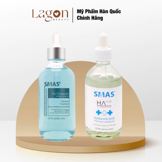 Serum SMAS Chuyên Cấp Ẩm Và Phục Hồi Da SMAS HA Plus 100ml & SMAS Pro Vitamin B5 120ml