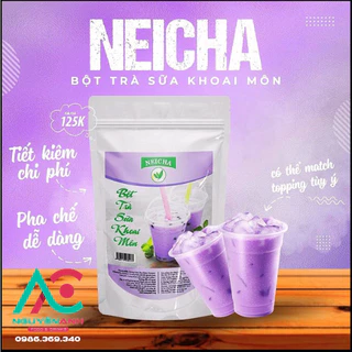 [NGUYÊN ANH]Bột Trà Sữa Khoai Môn NEICHA 1KG tiện lợi cho các quán đồ uống