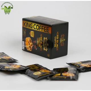 Cà phê King Coffee Đen Đá ICED BLACK ( Hộp 10 gói )