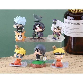 Mô hình nhân vật chibi Naruto kèm thú siêu dễ thương 2024 - Có hộp