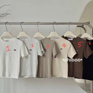 Áo phông nữ chất cotton tăm cổ tròn freesize