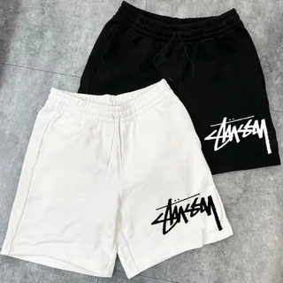 Quần đùi stussy ,Quần short chất UMI fom unisex nam nữ mặc cực chất -CHỮ BÉ STUSSY