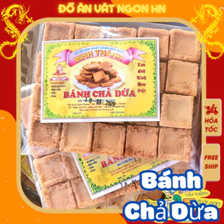 bánh chả dừa bánh ăn vặt tuổi thơ ngon giá rẻ