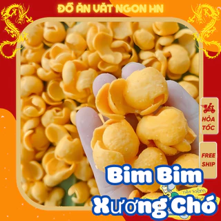 Bánh quẩy bim bim xương chó 400g bánh ăn vặt cay ngon giòn giá rẻ