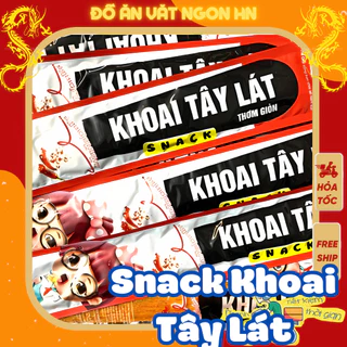 Đồ ăn vặt snack khoai tây lát que cay đồ ăn vặt cổng trường giá rẻ