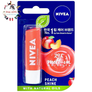 Son Dưỡng Môi NIVEA trang điểm Giúp Môi căng Bóng- Giảm thâm- Quyến Rũ (4.8 g)