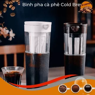 Bình pha cafe COLD BREW (cà phê ủ lạnh) nhựa nguyên sinh ABS 1.1L - PM Coffee