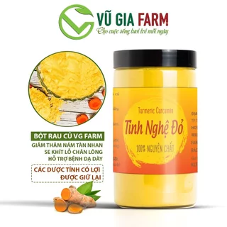 Tinh Nghệ Đỏ Nguyên Chất Vũ Gia (500g/hũ) - Đã được kiểm nghiệm y tế