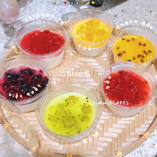 Panna Cotta có 5 vị - sẵn HCM Ship Hoả Tốc ( ẢNH THẬT )