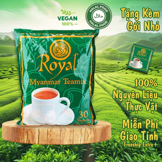 [MUA 1 TẶNG 1] [MUA THÊM TẶNG THÊM]  Trà Sữa Royal Myanmar - Thương Hiệu Trà Sữa Từ 2014  ( túi 30 gói) [DATE 2025]