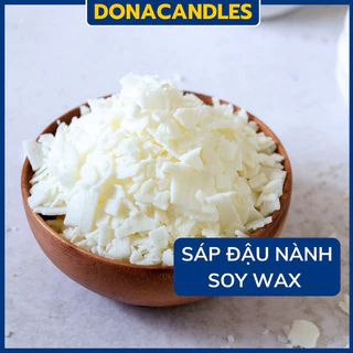 [Rẻ nhất sàn] 500g Sáp đậu nành làm nến Natural soy, nguyên liệu làm nến thơm handmade