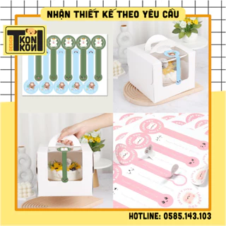 (SẴN) Set 100 Tem Cảm Ơn Dán Hộp, Miếng Decal Dán Thank You Niêm Phong Hộp, Tem Cảm Ơn Khách Hàng Dán Hộp - MS42