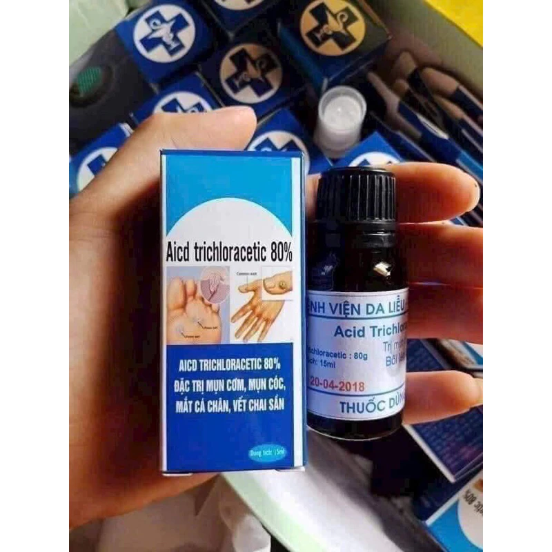 bôi mụn cóc Acid trichlo 80% -15ml