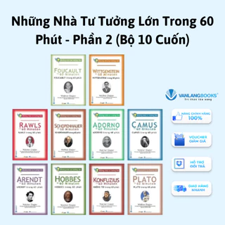 Sách - Những Nhà Tư Tưởng Lớn Trong 60 Phút - Phần 2 (Bộ 10 Cuốn) - VLB