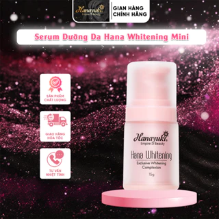 Serum Dưỡng Da Hana Whitening Mini 15g Skincare Women Giúp Dưỡng Ẩm, Làm Dịu Cải Thiện Sự Mềm Mại Và Đàn Hồi