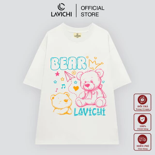 Áo Thun Local Brand Unisex KING TEDDY LAVICHI Premium 100% Cotton LAVICHI - LC037