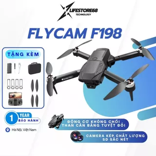 Flycam mini F198,Playcam động cơ bền bỉ mạnh mẽ pin 1800mAH,Play cam quay chụp hình ảnh zlifestore68