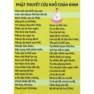 Kinh Cứu Khổ - Tâm Hồn Thanh Tịnh