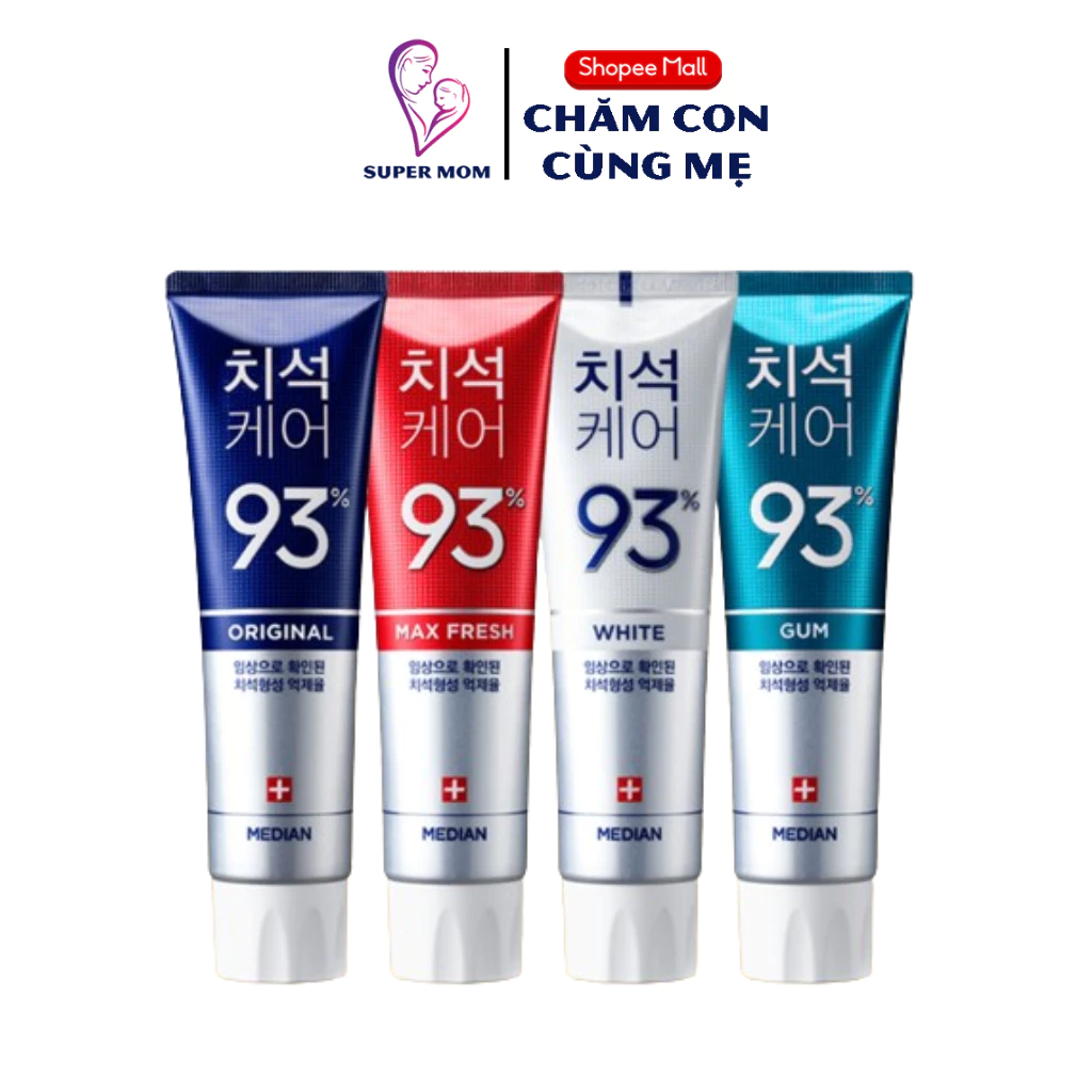 Kem đánh răng MEDIAN 93% Hàn Quốc 120g