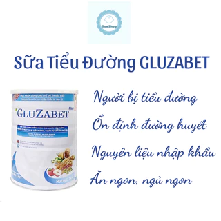 Sữa hạt Gluzabet 800g chuyên dùng cho người bị tiểu đường, ổn định đường huyết, ngừa biến chứng