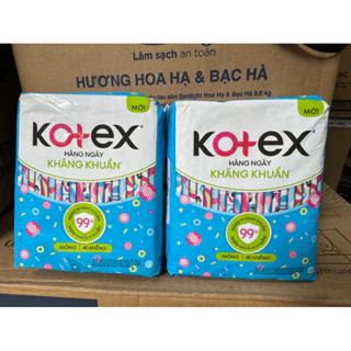 combo 2 gói Bvs hằng ngày Kotex kháng khuẩn gói 40m