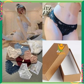 HỘP 5 Quần Lót Nữ Ren Sexy thiết kế họa tiết ren xuyên thấu siêu gợi cảm quyến rũ mã LOTNU20